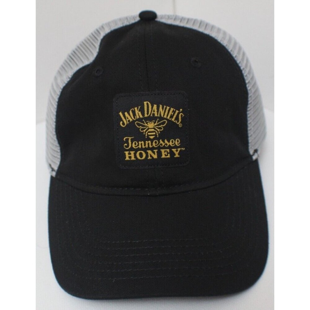 Jack Daniel's Tennessee Honey Whiskey Mesh Back Snapback Cap